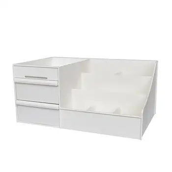 

Chic Desktop Storage Stand Creative Cosmetic Storage Rack Sundries Organizer Storage Case for Home Living Room