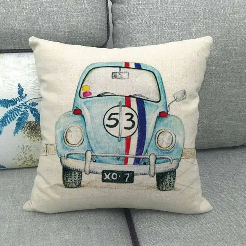 45 см* 45 см Рисунок шины постельное белье/хлопковая подушка для дивана Чехлы диванная подушка крышка декоративная подушка для дома