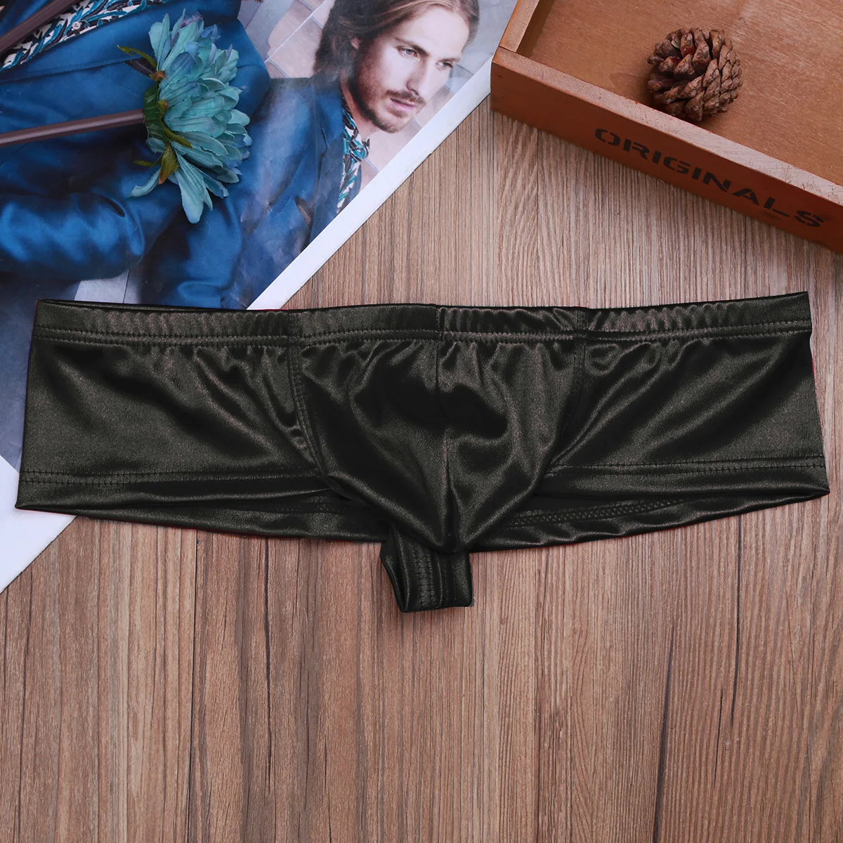 Мужское нижнее белье jockstrap, сексуальное нижнее белье с эффектом потертости, эластичные трусы с мешочком для пениса, нижнее белье, микро стринги, брифы для геев, мужские трусы