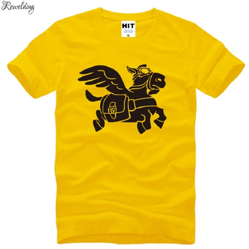 New Dota 2 Game T Shirts Men Cotton Loose Short Sleeve Flying God Donkey Printed Mens T-Shirt Fashion Male Top Brand | Мужская одежда