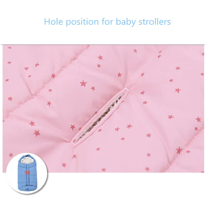 Детский спальный мешок конверт зимний в коляску для новорожденных термомешок