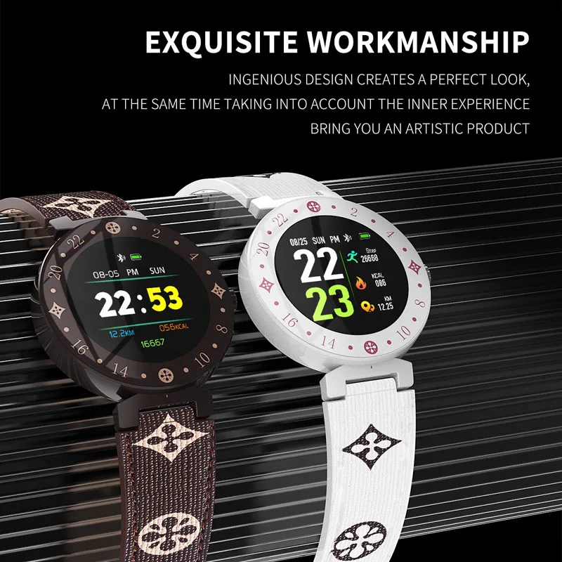 LIWM Смарт-часы для женщин браслет IP67 смарт-браслет монитор сердечного ритма фитнес-трекер здоровье смарт-браслет наручные часы