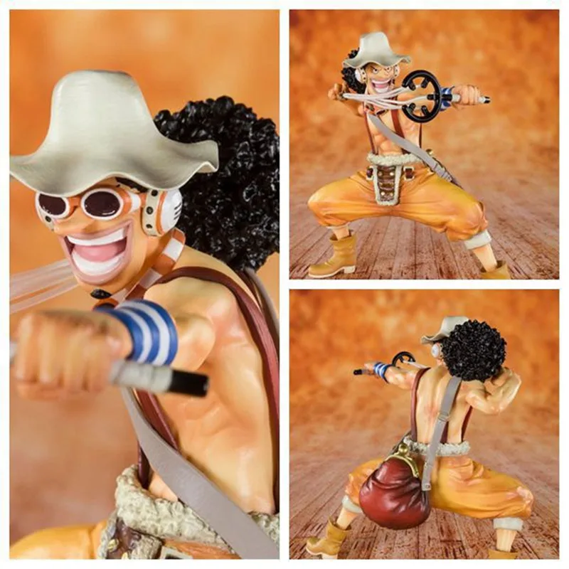 Аниме Zero Sniper King GOD Usopp 04 8000 Коллекционная Фигурка 20-летия ПВХ Коллекция Модель для подарка