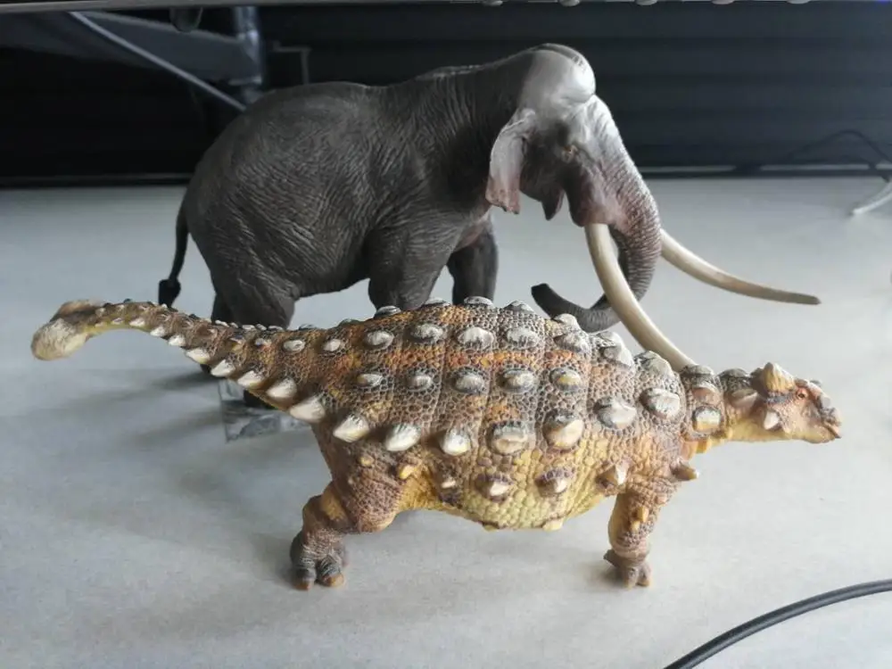 PNSO модель Ankylosaurus Ankylosaur Фигурка динозавра Юрского периода для взрослых и детей