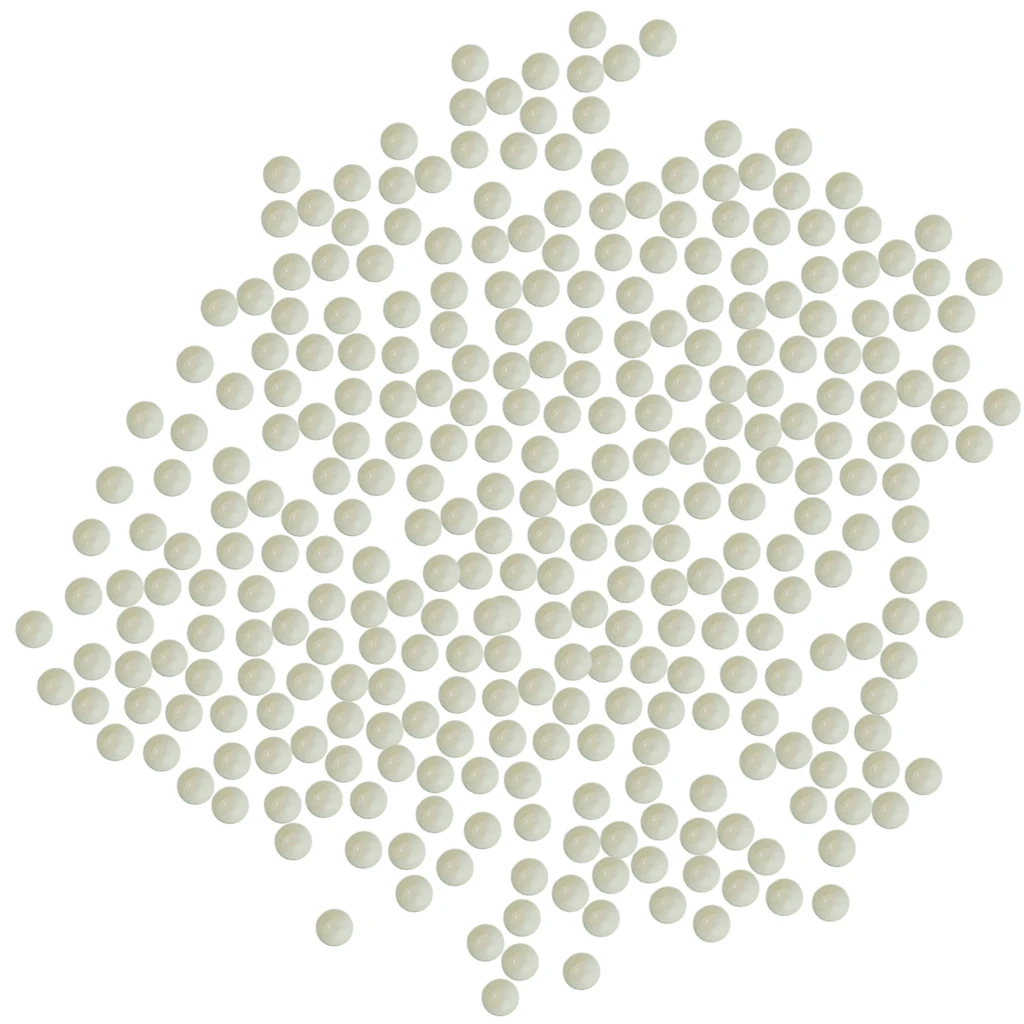 700pcs (10mm) Replacement Solid Glass Marbles for Chinese Checker, Aggravation, Wahoo Board Game (Clear)