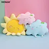 Lovely Soft Baby Plush Pillow Sleeping Sun Cloud Shaped Cartoon Bed Car Decor Nursing Yellow Pink Blue Sofa Cushion Girls Gift 2
