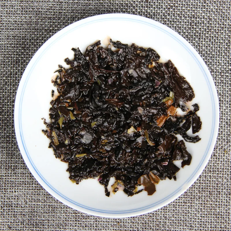 100 г/банка, самый старый чай пуэр, китайский Юньнань, роза, спелый чай, зеленая еда для здоровья, для похудения