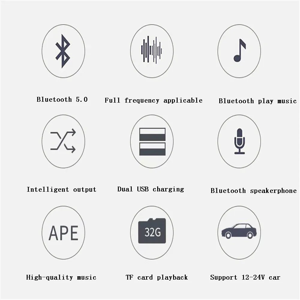 Универсальное автомобильное bluetooth-зарядное устройство-Bluetooth телефон мультимедийный плеер-Многофункциональные автомобильные аксессуары для салона автомобиля