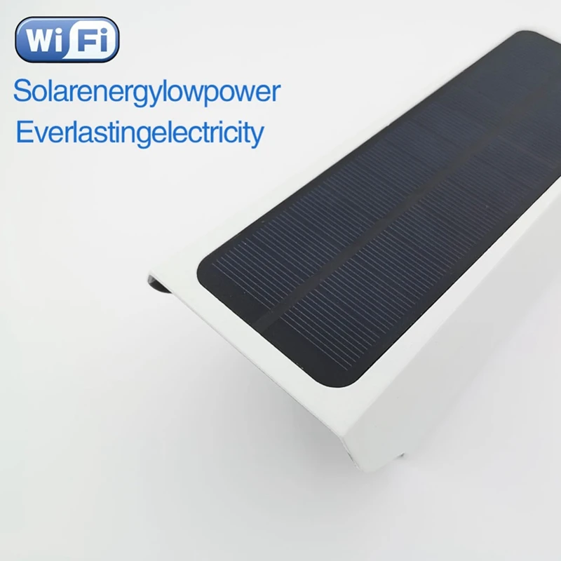 MOOL 1080P Solar IP Camera 2MP Wireless Wi-Fi Security Surveillance Waterproof Outdoor Camera IR Night Vision Solar Power HD Cam