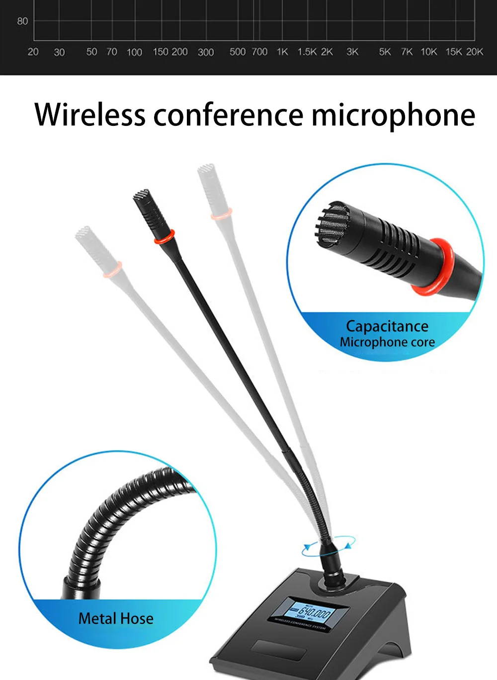 Professional UHF wireless microphone system handheld lavalier microphone home karaoke party stage microphone wireless