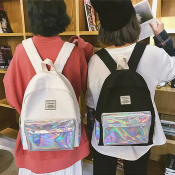 

Summer Laser travel Backpack women fashion bagpack cute Harajuku backbags Female back pack school bags for teenage girls 2020