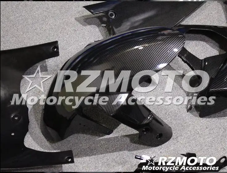 Мотоциклетный обтекатель abs комплект для SUZUKI GSXR1000 K7 2007-2008 углеродное волокно узор переводная вода печать Магазин № 0123
