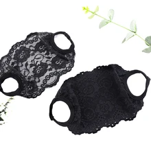 Женские тонкие солнцезащитные винтажные Кружевные маски для женщин PM 2,5