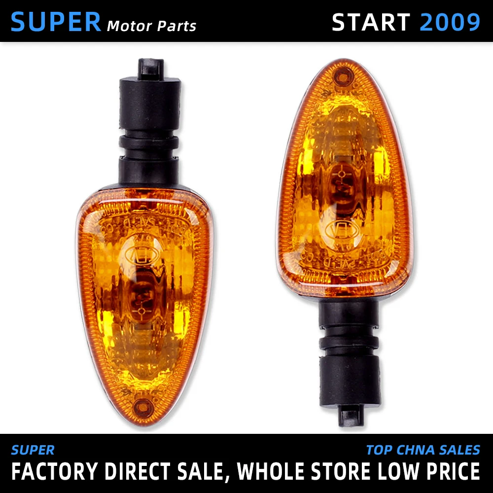 1 Pair Motocycle steering lamp Cornering Turn Signals Indicator Light