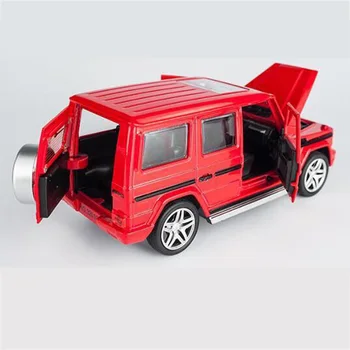 

Original 1:32 Alloy Pull Back Model Car Model Toy Sound Light Pull Back Toy Car For G65 Suv Amg Toys For Boys Children Gift