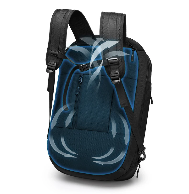 OZUKO мужской рюкзак Водонепроницаемый ноутбук Back Pack высокой емкости спортивные сумки для мужчин плечо сумка через плечо Mochila с сумкой для обуви