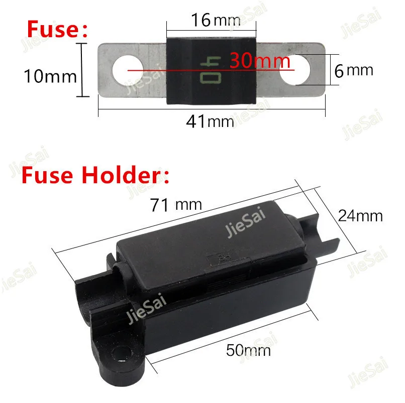 Car Fuse Kit Fuse Holder 5 Pcs