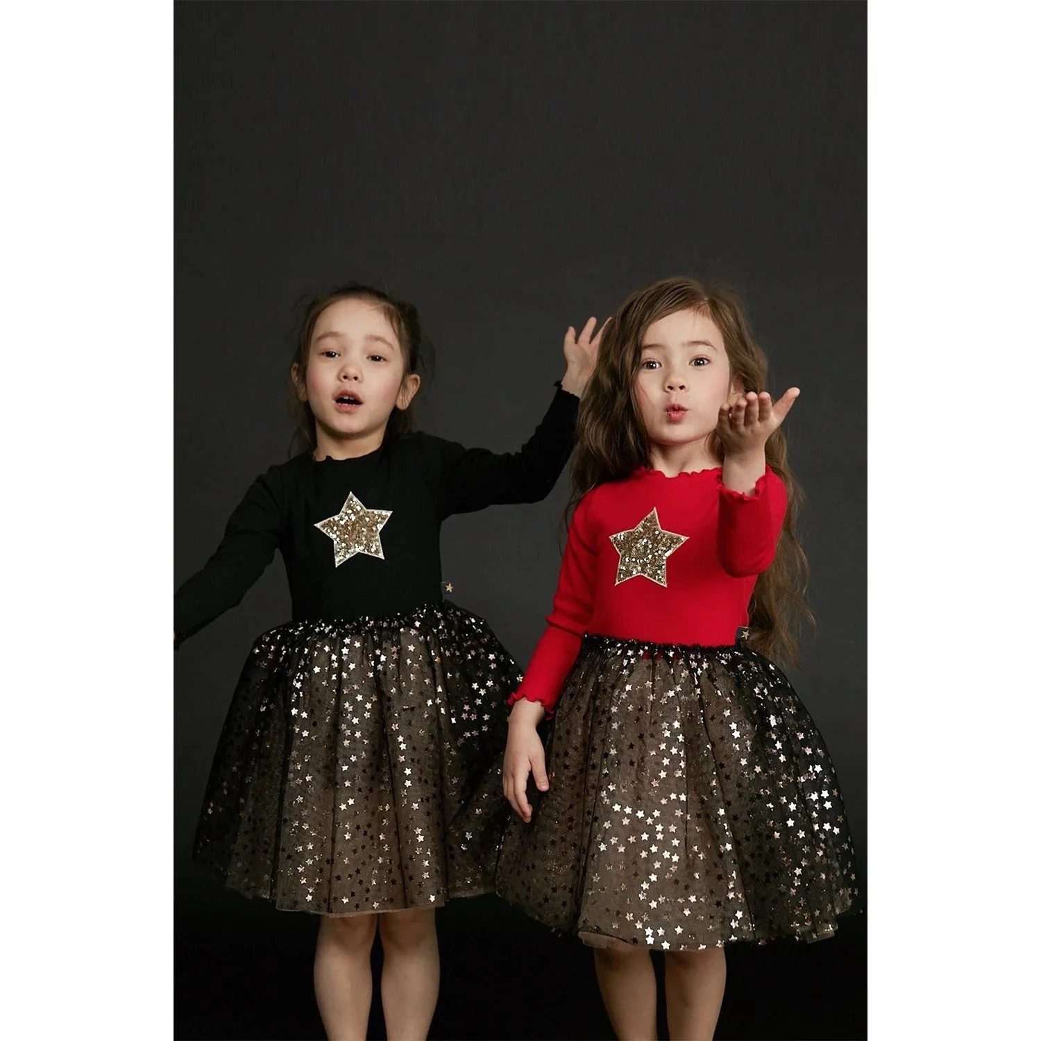 Коллекция года, рождественское платье на осень-зиму Детские платья для девочек, платье-пачка для девочек Одежда для девочек с рисунком единорога, костюм принцессы для вечеринки