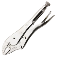 

CRV Locking Pliers Curved Jaw Round Nose Pliers Round Edge With Blade Quick Release Clamp For Auto Home Repair Welding Tool
