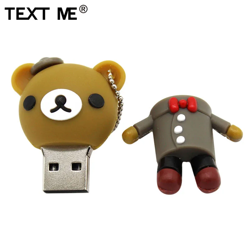 Usb флеш накопитель TEXT ME с изображением красивой невесты и жениха Свадебный