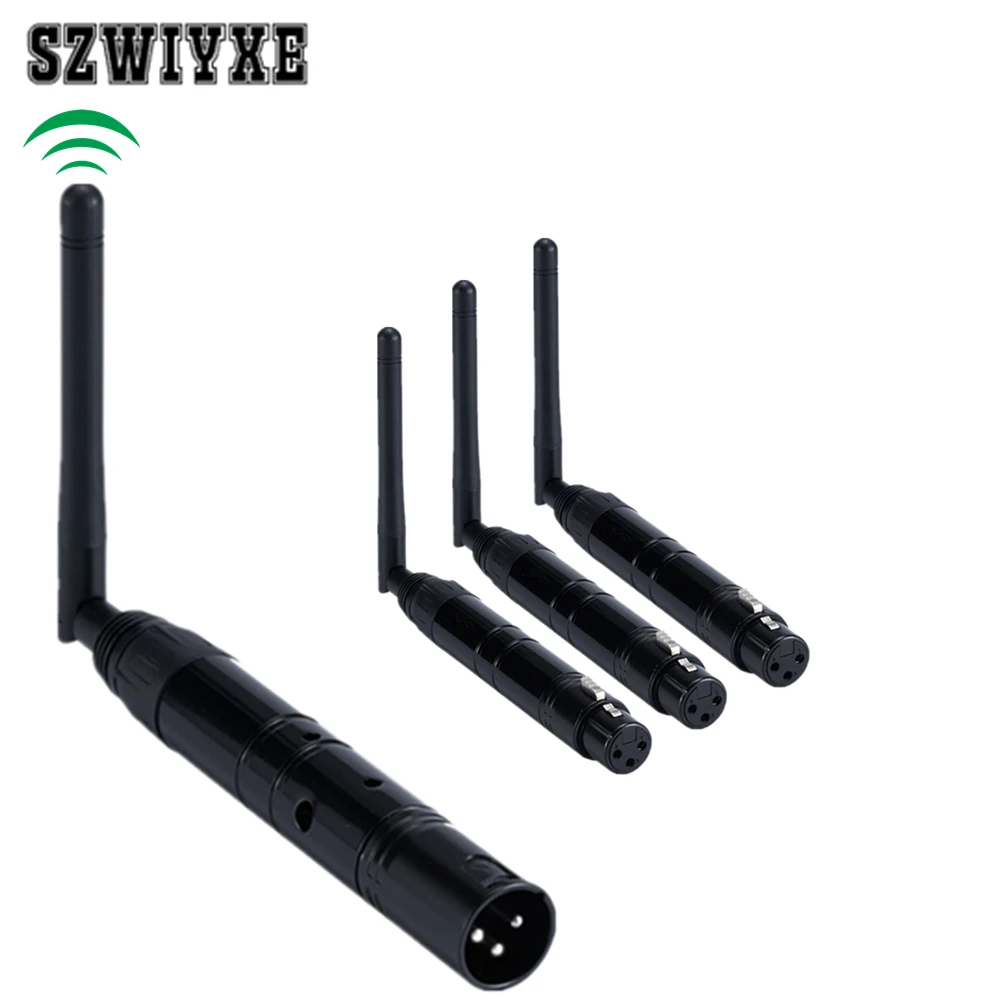 DMX512 2.4G 3 Pin Wireless Transmitter Receiver for Stage Lighting