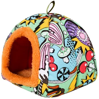 

Pet Nest Cat Nest Hedgehog Nest of Hamster Round Pet Nest Dog House Small Pet Nest Printing Doodling Cat Nest Dragon Cat Nest