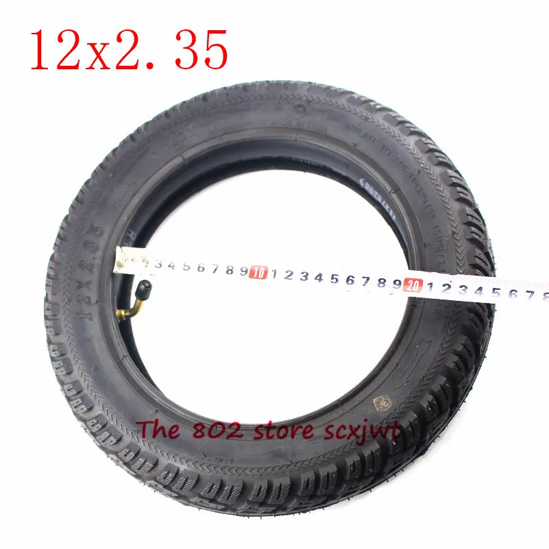 Высококачественные 12x2,35 шины и внутренние трубки 12*2,35 шины для газовых и электрических скутеров e-Bike Mini crosser Mini dirt bike 1" шины
