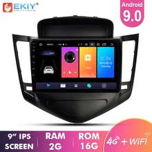 EKIY 9 'ips Android 9,0 автомобильный радио мультимедиа Авто Стерео 4G для Chevrolet Cruze Sedan DVD 2008-2012 навигация gps видео плеер