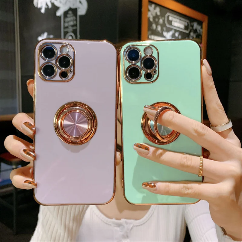 Protective Ring Holder case for iphone