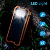 30000mAh Solar Power Bank Portable Charger For iPhone PD 18W 3 USB Type C Powerbank External Battery Poverbank with Flashlight ► Photo 2/6