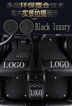 

Car floor mats with Logo/Brand Logo for Mercedes Benz X204 X205 GLK GLC class 200 220 250 300 320 350 43 AMG 5D car-styling carp