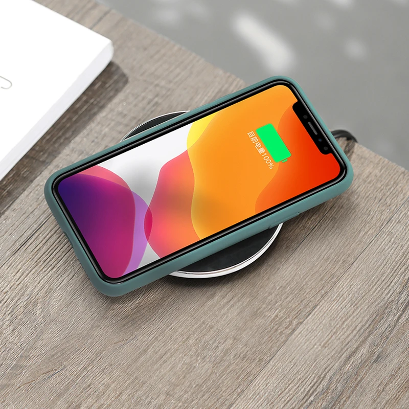 Мягкий Жидкий официальный силиконовый чехол для iPhone 11 Pro Max 8 Plus Противоударная задняя крышка для iPhone X XR Xs MAX XS без логотипа