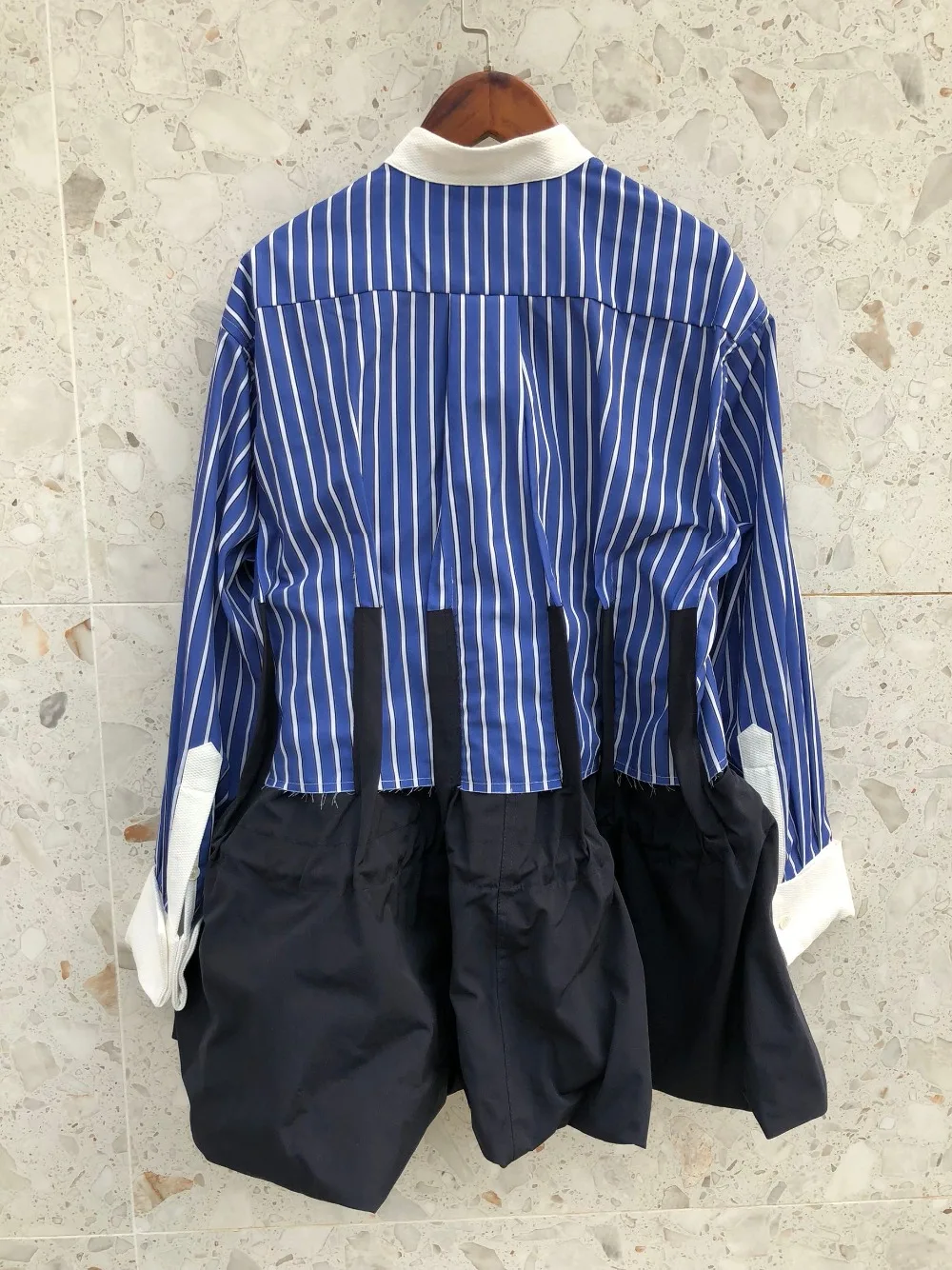Новинка, женская блузка в стиле пэчворк, асимметричная блузка с длинным рукавом, 3 цвета, юбка-пачка