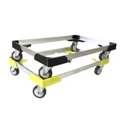 Easy Moving Dolly For Box Crate Container Plastic Garden Heavy Duty Dolly Cart