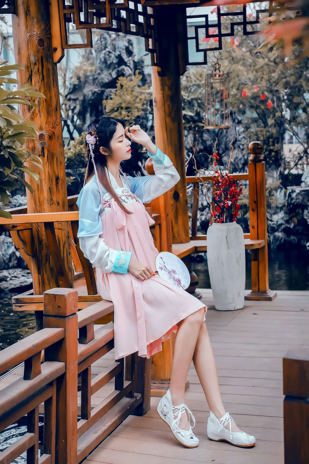 Paperine Crane alla schiava con laccetti e ricami di cicogne - Veowalk 51 Paperine Crane alla schiava con laccetti e ricami di cicogne - Veowalk - immagine 11