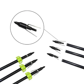 

3/6/12PC Fiberglass Shooting Fish Arrow Compound /Recurve Bow Archery Accessories Hunting Shooting Fish Arrows