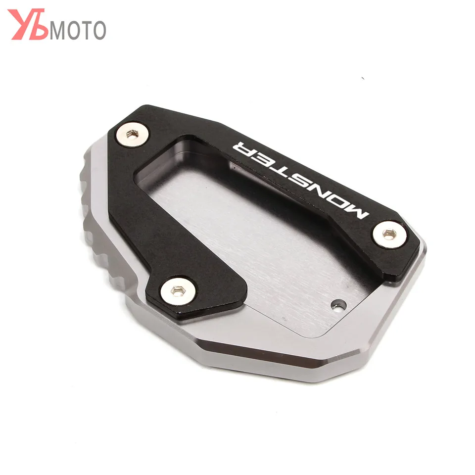 Мотоциклы Аксессуары для поездок на мотоцикле DUCATI MONSTER 696 795 821 1200 1200S подставка для ног подножка сбоку расширение Pad Поддержка пластина