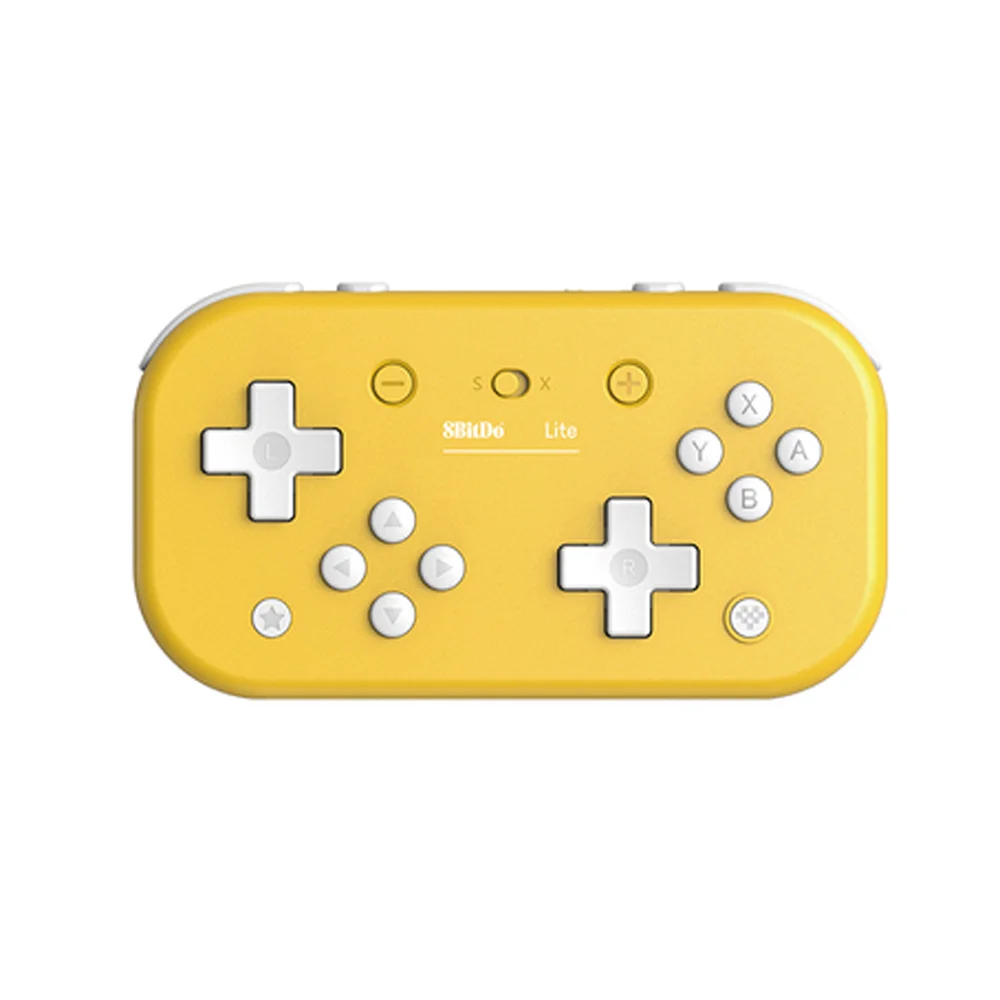 Беспроводной Bluetooth контроллер геймпад для 8BitDo Lite джойстик для Tetris 2D игры для Switch Lite/Windows/пара - Цвет: Цвет: желтый