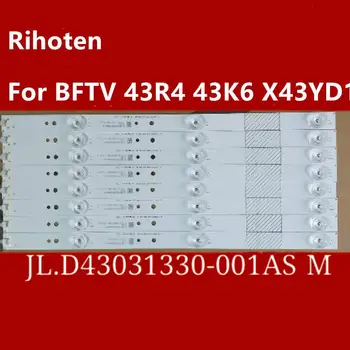 

8PCS=1LOT 3LEDs LED backlight JL.D43031330-001AS-M for BFTV 43R4