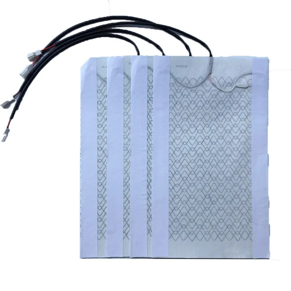 

1PC 12V Universal Carbon Fiber Seat Heating Heater Pad Car Heater Round Switch Heated Seat Cover Warm Support Autumn Winter