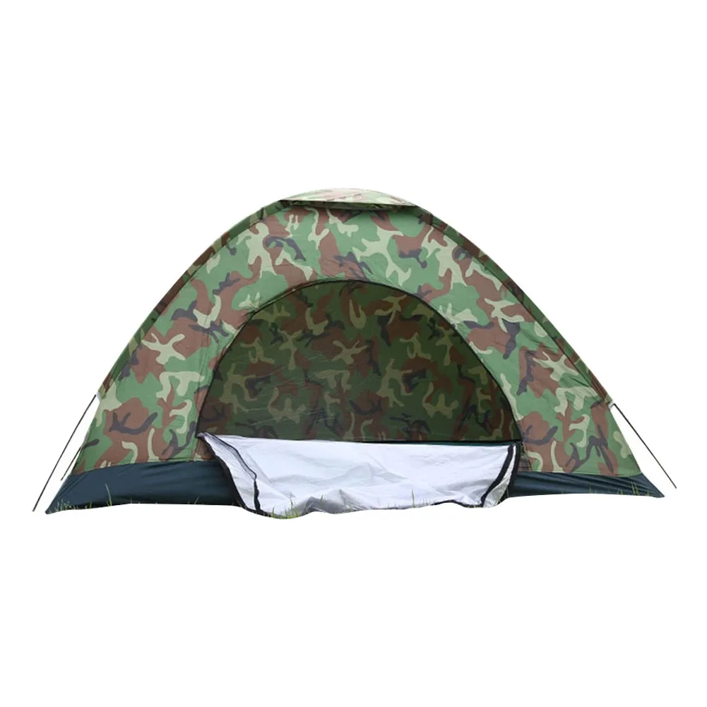 

2 Person Protable Shelter Waterproof Folding Outdoor Camping Ultralight Fishing Hiking Camouflage Tent Home Garden Easy Install
