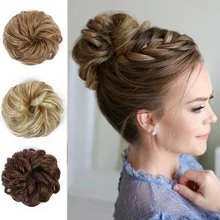Манвэй волосы булочка грязный кудрявый шиньон женский шиньон синтетические волосы для наращивания на пучке пончик шиньон обруч конский хвост волосы