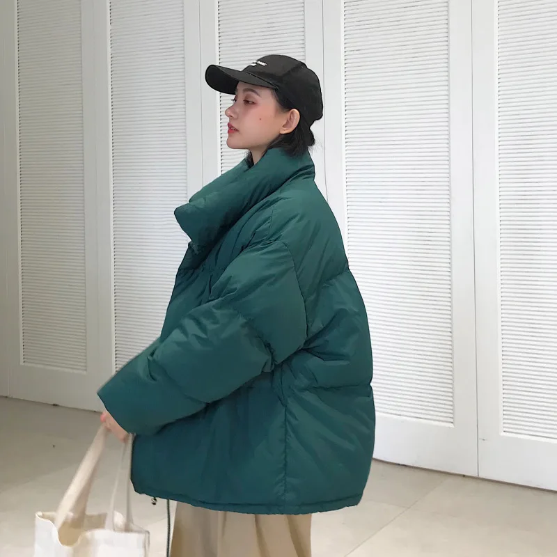 

Off Season Cotton Coat INS down Coat Student Korean-style Short Puffy Cotton-padded Jacket 2018 New Style BF Harajuku Wind Winte