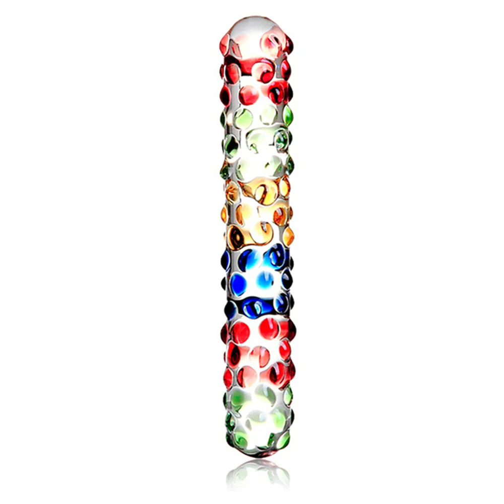 Pyrex Glass Crystal Dildo Prostate Massager Anal Butt Plug G spot Sex Toys Adult Female Masturbation Products for Women Men Gay | Красота и