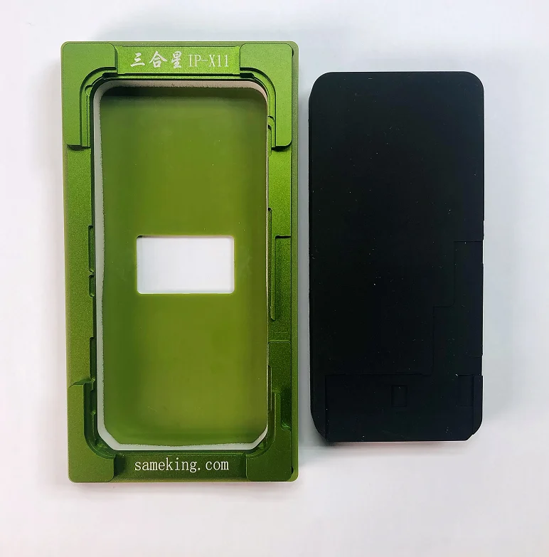 Все в одном lcd oca ламинированная форма для iphone11 pro sameking зеленая ламинированная форма