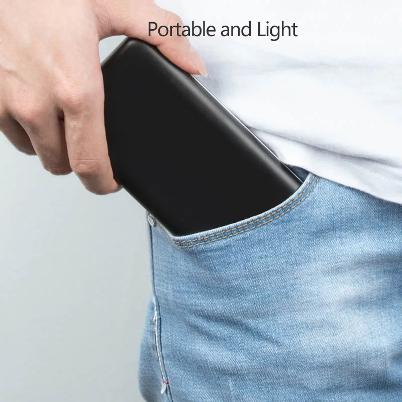TUOSHIKE 10000 мАч Внешний аккумулятор для iPhone 6 7 8 XS MAX samsung Xiaomi huawei с двумя портами usb портативный внешний аккумулятор