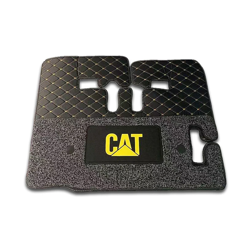 Exavator Mat Digger Cab Floor Mat For Cat Excavator Carpet E320c E200b