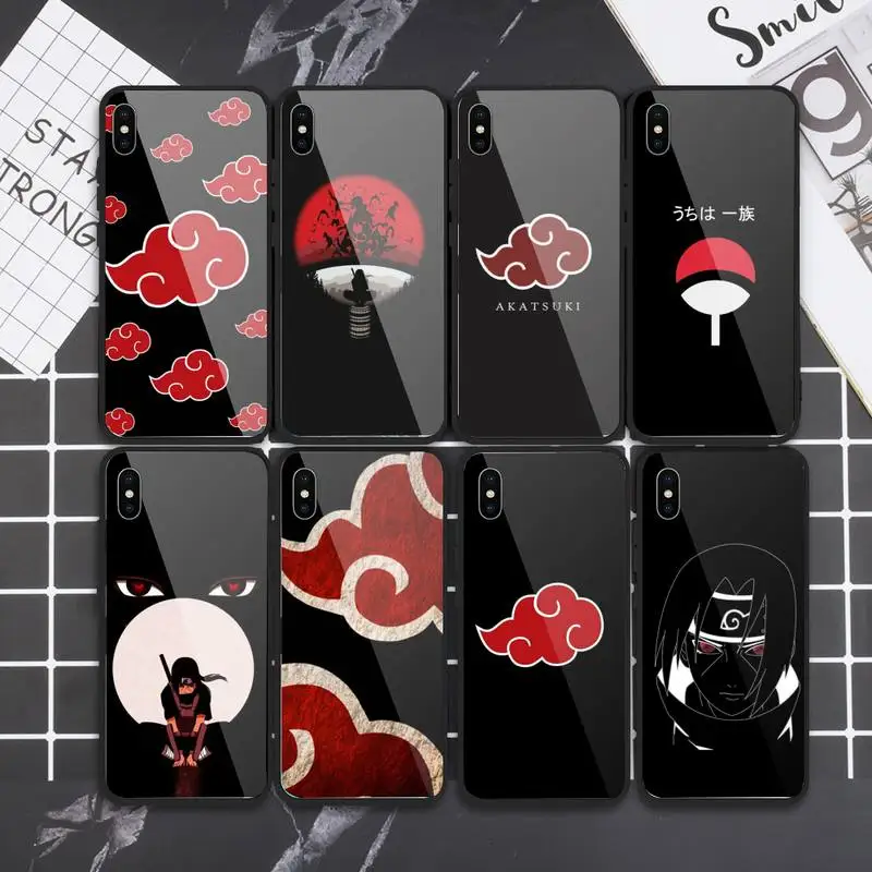 

Naruto sign logo Phone Case Tempered glass For iphone 6 6S 7 8 plus X XS XR 11 12 mini PRO MAX