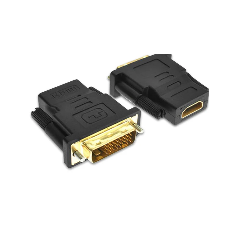 DVI male to HDMI-compatible female adapter DVI (24 + 1) to HDMI-compatible connector hdmi to dvi converter,hdmi compatible converter