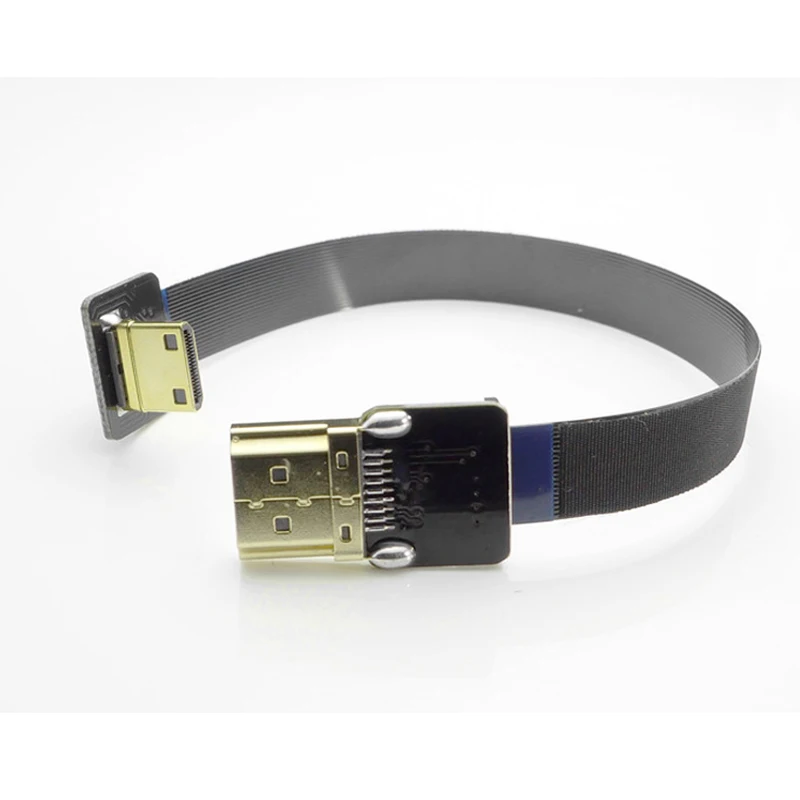 Гибкий плоский кабель Gimbal PTZ FPV камера HDMI микро для монитора|Детали и аксессуары| |